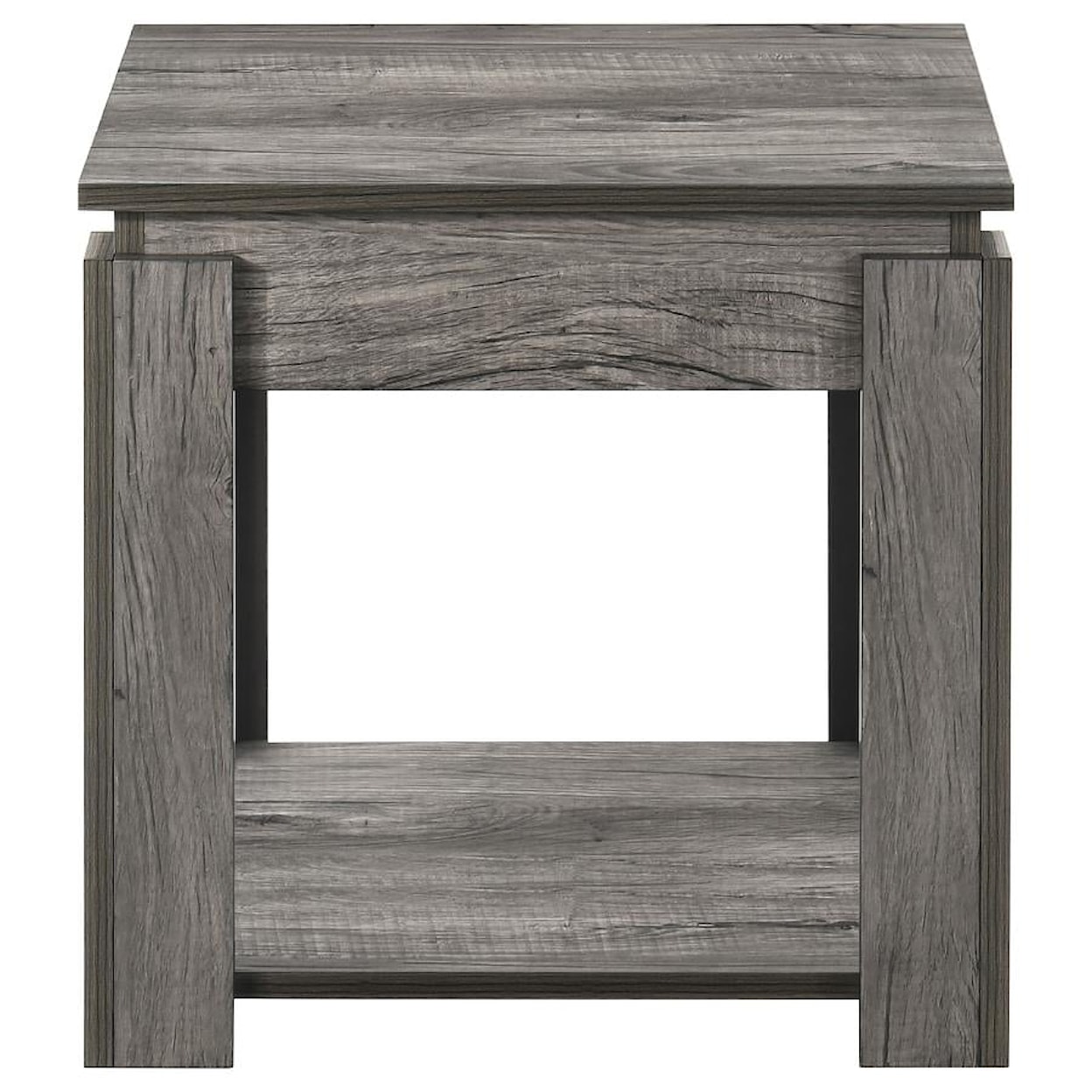 Coaster Occasional Sets WEATHERED GREY 3 PC OCCASIONAL SET |