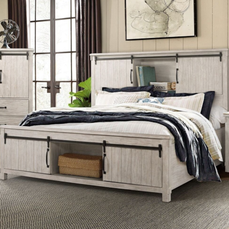 YELLOWSTONE WHITE 4 PC QUEEN | BEDROOM SET