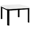 Elements International Francesco FRANCESCO 5 PC PUB TABLE. | WITH GREY VELVET