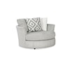 Albany Clarissa CLARISSA SILVER SWIVEL CHAIR |