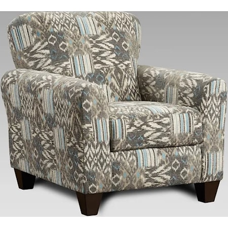 MARCEY NICKEL ACCENT CHAIR |