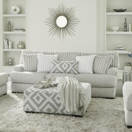 CLARISSA SILVER SOFA |