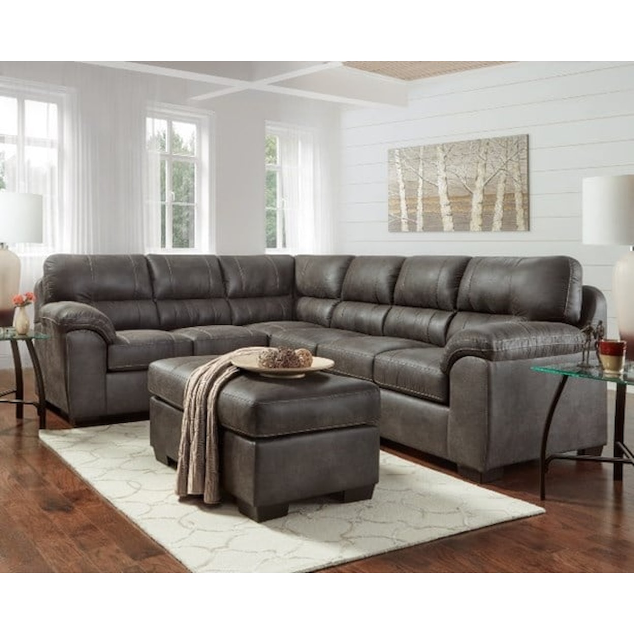 Affordable Furniture Sycamore SYCAMORE 2 PC SECTIONAL |
