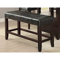 BLACK PUB BENCH |