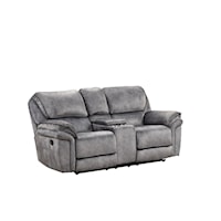 MANTA GREY RECLINING LOVESEAT |