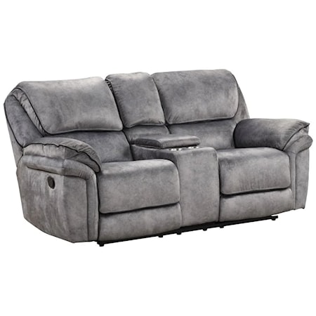 MANTA GREY RECLINING LOVESEAT |