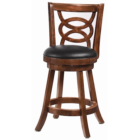 CITY CAPPUCCINO COUNTER HEIGHT | SWIVEL STOOL