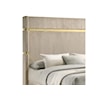 Coaster Gold Band GOLD BAND BEIGE QUEEN BED | .