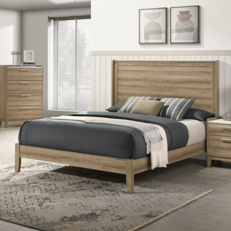 MIRI NATURAL QUEEN BED |