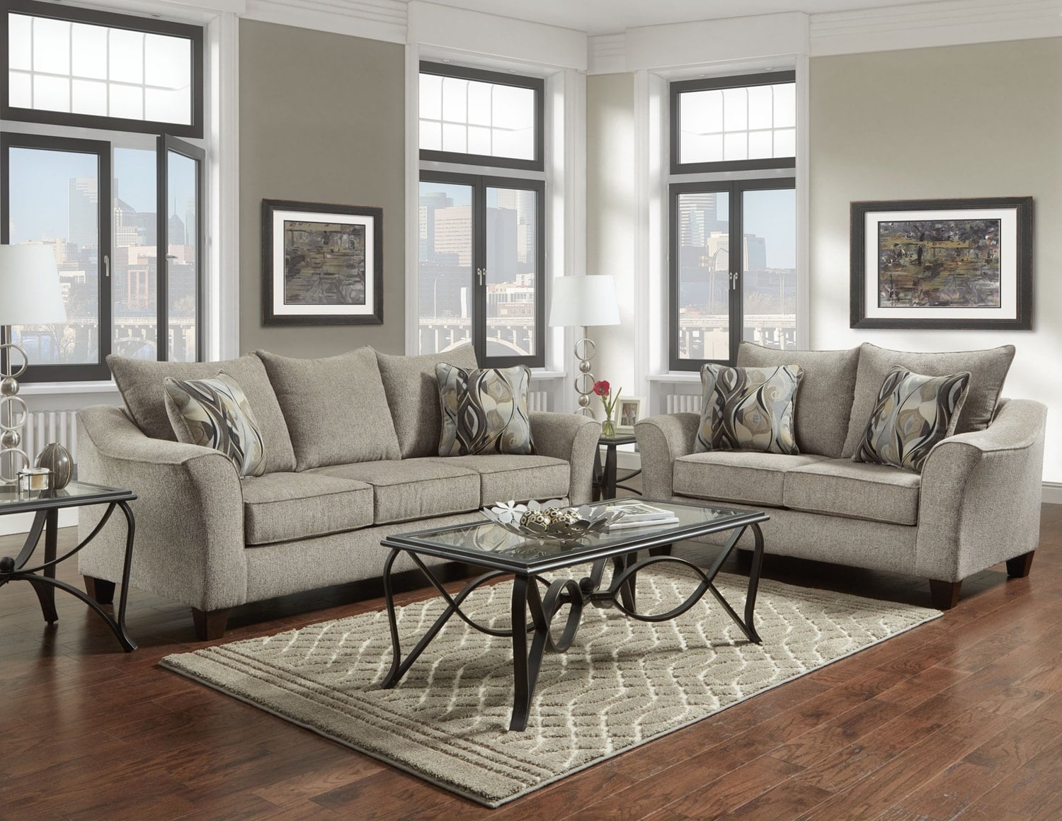 PLATINUM | SOFA &amp; LOVESEAT