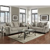 Affordable Furniture Platinum PLATINUM LOVESEAT |