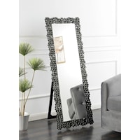 BLING CHARCOAL DRESSING MIRROR |