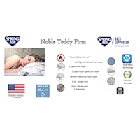 NOBLE TEDDY FIRM KING MATTRESS | .