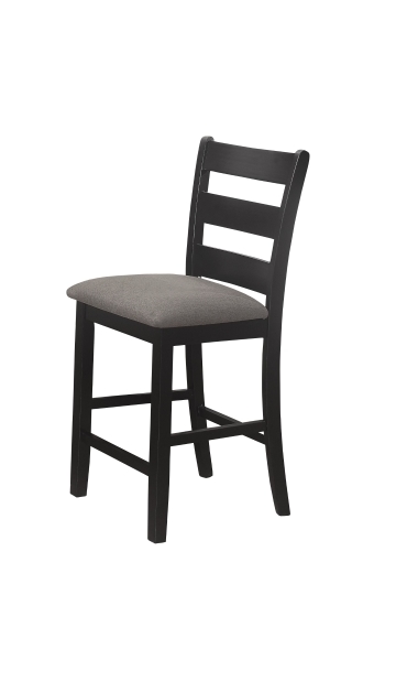 ATHENS BLACK AND BROWN PUB TABLE | WITH BUTT