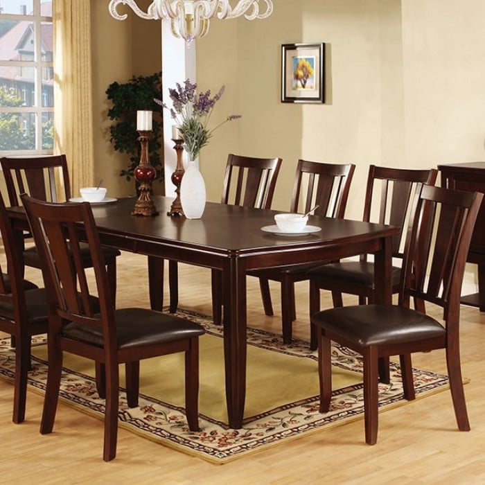 EDGEWOOD ESPRESSO 7 PC DINING SET | *