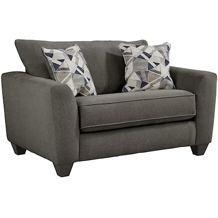 Sandia Heights Beige Chenille Fabric Sofa - Rooms To Go