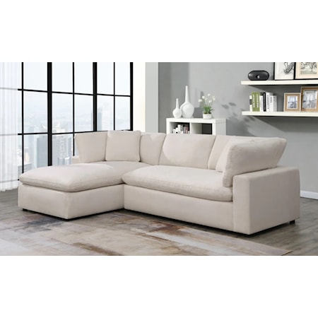 CLOUD ARIA 2 PIECE SECTIONAL | WITH LAF CHAI