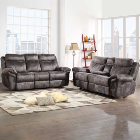 MEMPHIS GREY SOFA & LOVESEAT | *