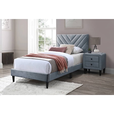 VENUS GREY FULL BED |