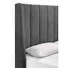 Crown Mark Agnew AGNEW CHARCOAL QUEEN BED |