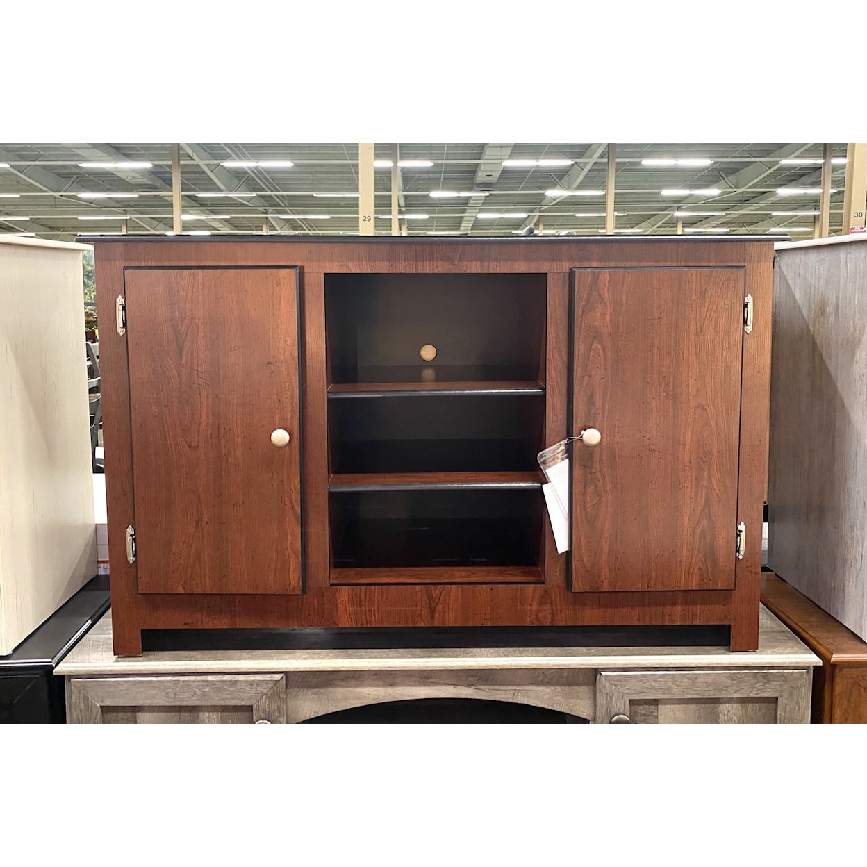 A & H Woodworking 50" Entertainment Console STEAMBOAT 50 HOME ENTERTAINMENT | CONSOLE