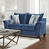 Affordable Furniture Velocity Navy VELOCITY NAVY LOVESEAT |