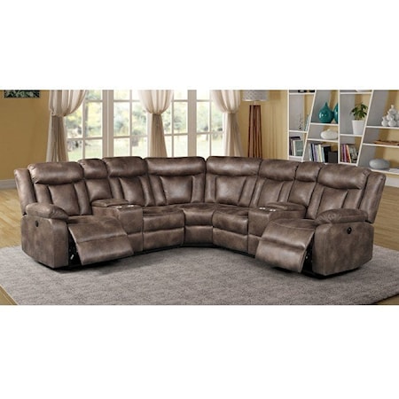 STEWART BROWN 3 PC SECTIONAL |