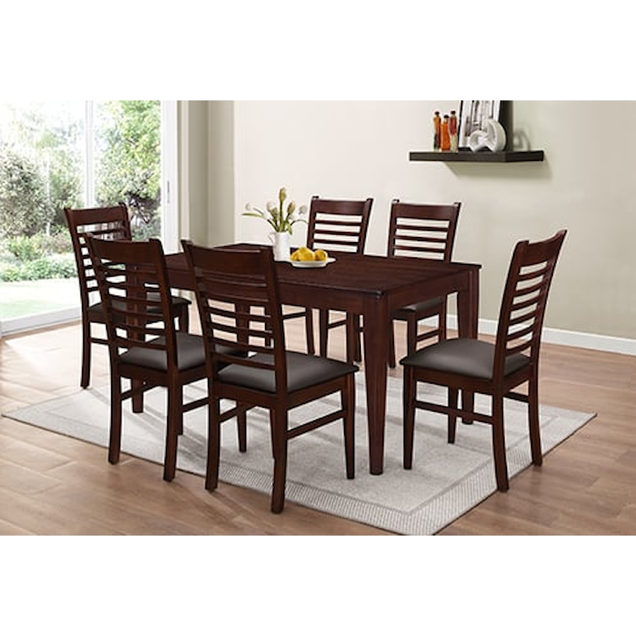 Milton Greens Stars Dining Room BRUCIE BROWN DINING TABLE |