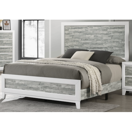 ARCTIC WHITE KING BED |