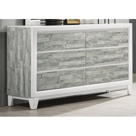 ARCTIC WHITE DRESSER |