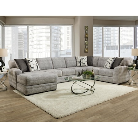 ZAFTIG DOVE 3PC LAF CHAISE | SECTIONAL