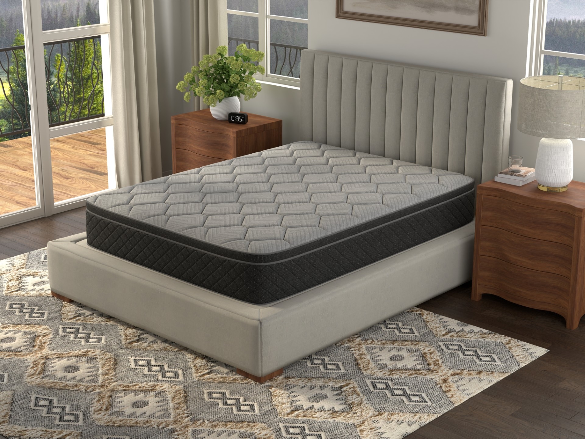 MYRA EURO TOP QUEEN MATTRESS |