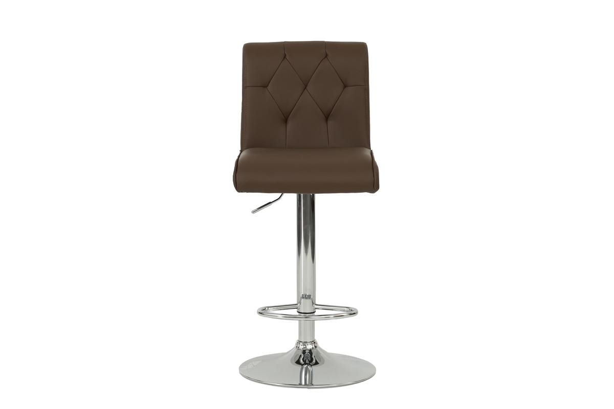 TUFT BROWN ADJUSTABLE BAR STOOL | 2PB