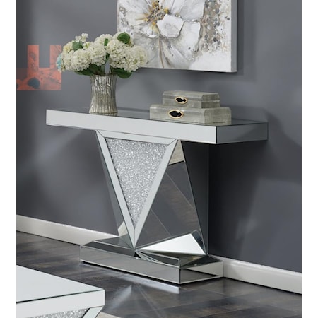 SQUARE BLING SOFA  TABLE |