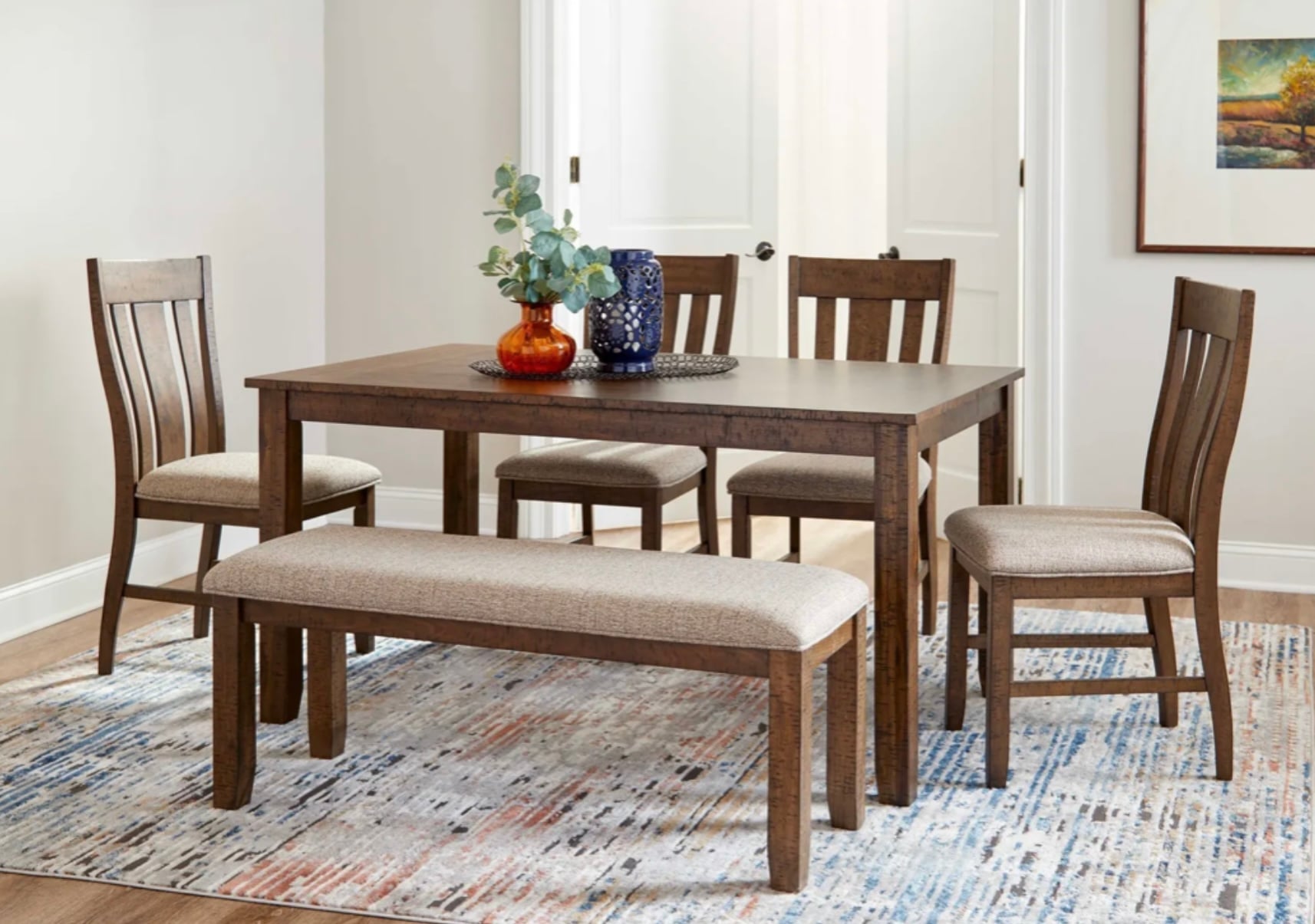 EVAN 6 PIECE DINING SET |