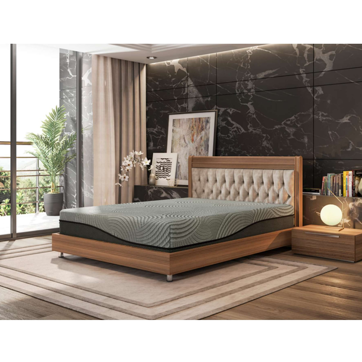 BedTech 12" Gel Max 12" GEL MAX MEMORY FOAM KING | MATTRESS