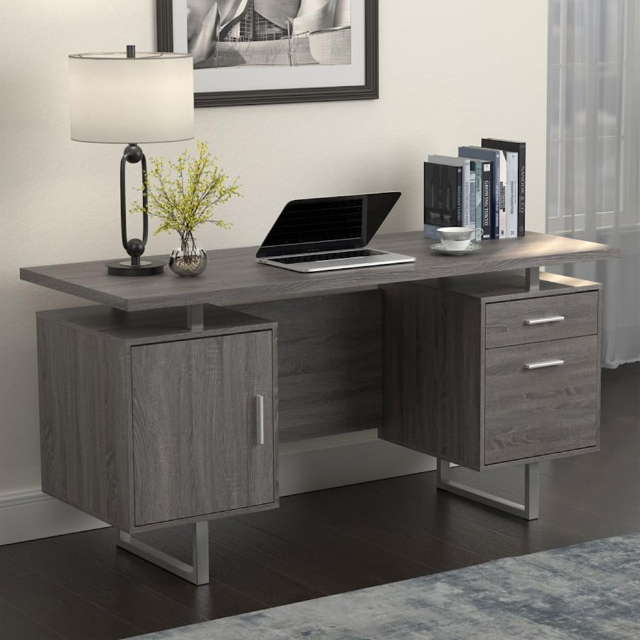 Coaster Desks GLENDALE GREY DESK |