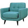 Elements International Freeport FREEPORT HEIRLOOM TEAL CHAIR |