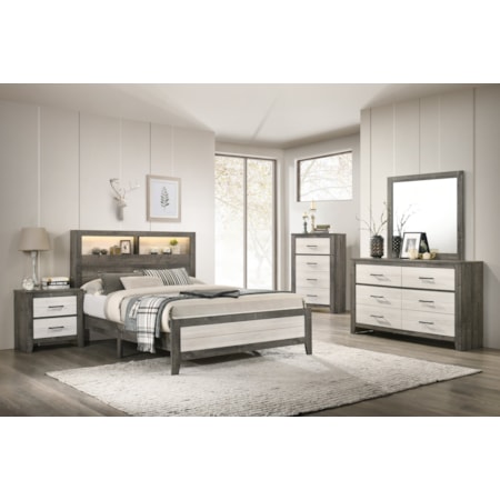 KADEN GREY 4 PIECE QUEEN BEDROOM | SET