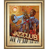 Classy Art Classy Art JAZZ CLUB 22X26 WALL ART |