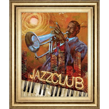 JAZZ CLUB 22X26 WALL ART |