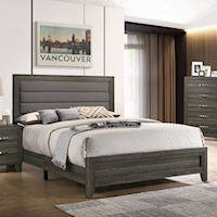 VANCOUVER GREY KING BED |