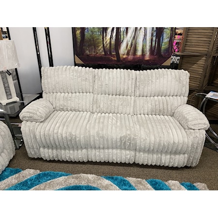 MORGAN GREY DOUBLE RECLINING SOFA |