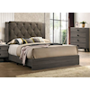 Poundex Ontario Bedroom Set ONTARIO GREY KING BED |
