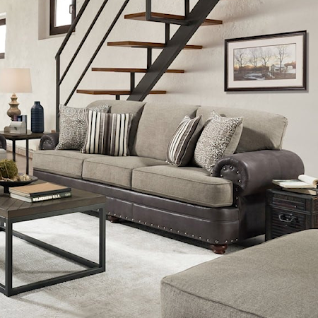 MARCO GREY TWO TONE SOFA |