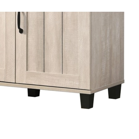 DUSTIN GREY OAK CABINET |