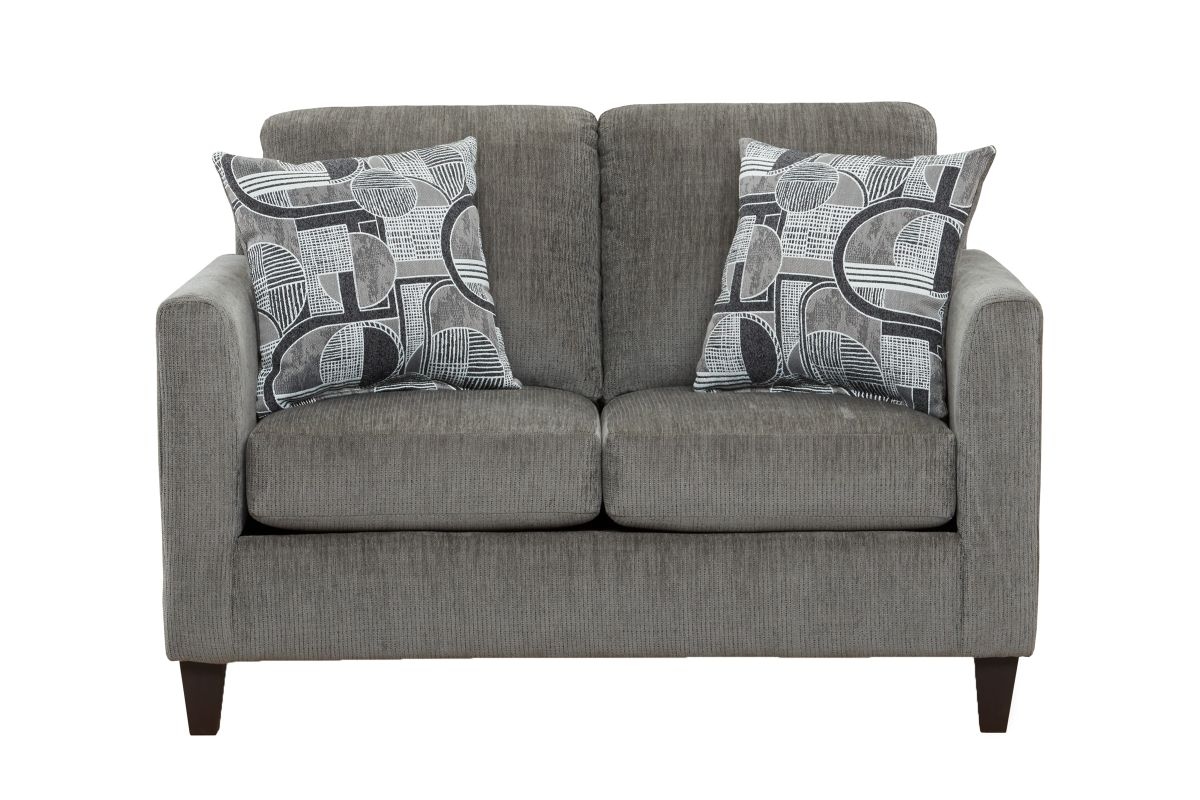 SILAS GREY SOFA AND LOVESEAT |