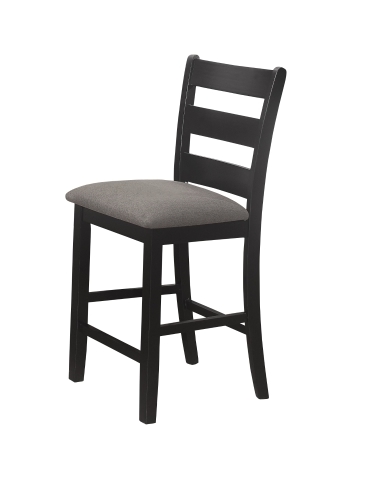 ATHENS BLACK AND GREY PUB CHAIR |
