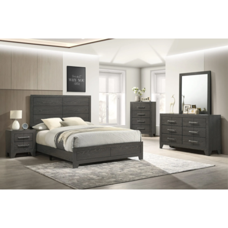 BANDIT GREY TWIN 4 PIECE BEDROOM | SET