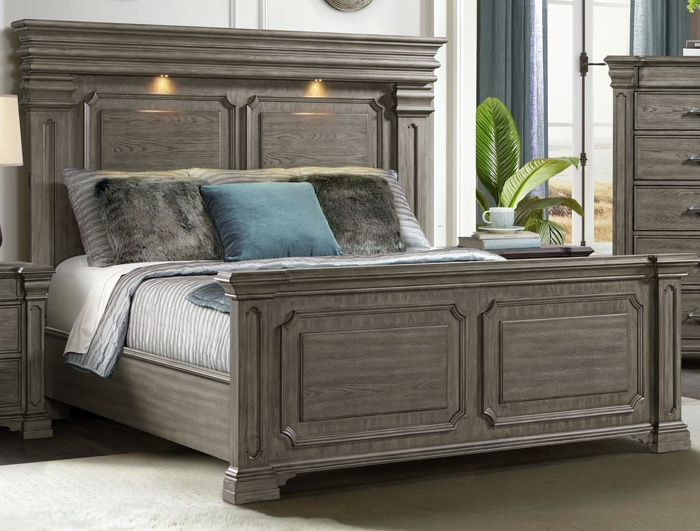Castle 76753 CASTLE KING BED . 7 Day Furniture Bed Headboard
